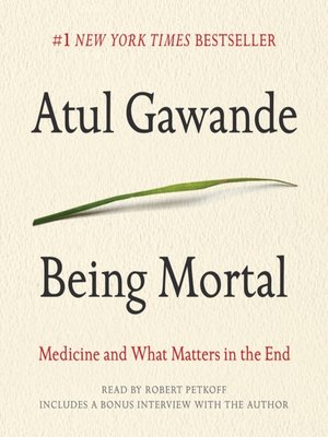 cover image of Being Mortal